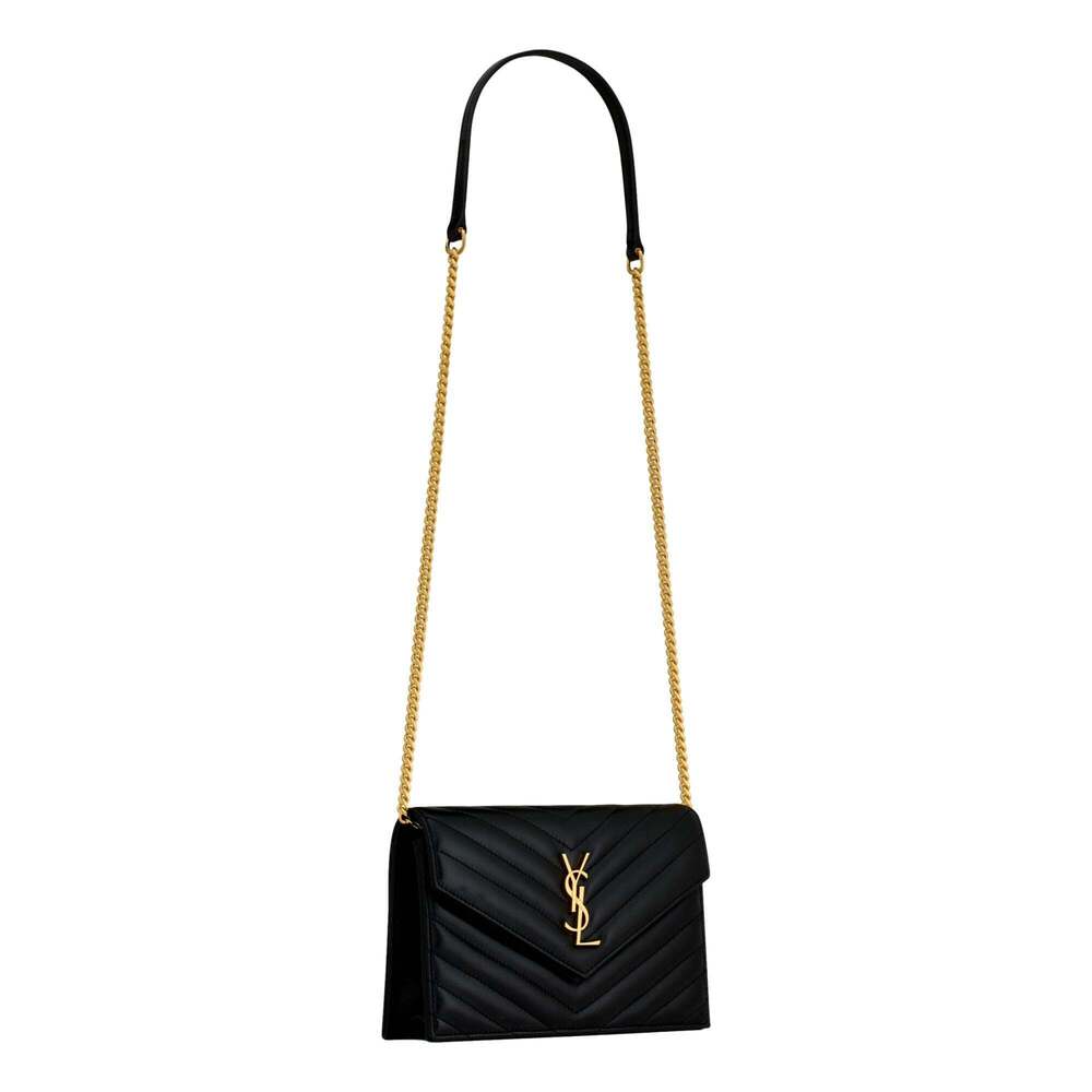 Saint Laurent Cassandre Envelope Chain Crossbody